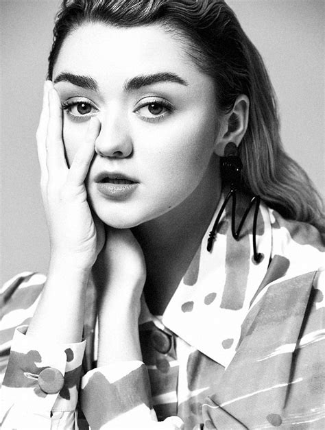 Watsons Maisie Williams For Tings Magazine July Bw Beauty Queens