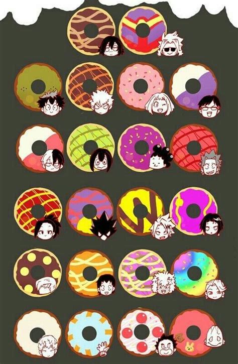 I Am A Donut Hero My Hero Academia Shouto Otaku Anime