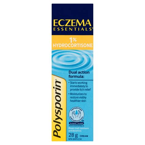 Polysporin Eczema Essentials Crème Hydrocortisone 1 28 G Giant Tiger