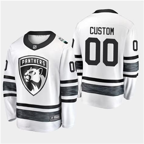 Mens Florida Panthers Custom 2019 Nhl All Star Black Stitched Jersey