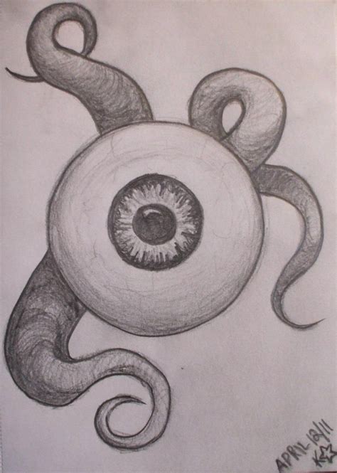 Eyeball Sketch Oc Art Drawings Dark Art Drawings Art Drawings