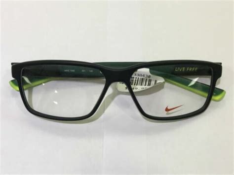Authentic Eyeglasses Nike 7092 001 Matte Blackvolt For Sale Online Ebay