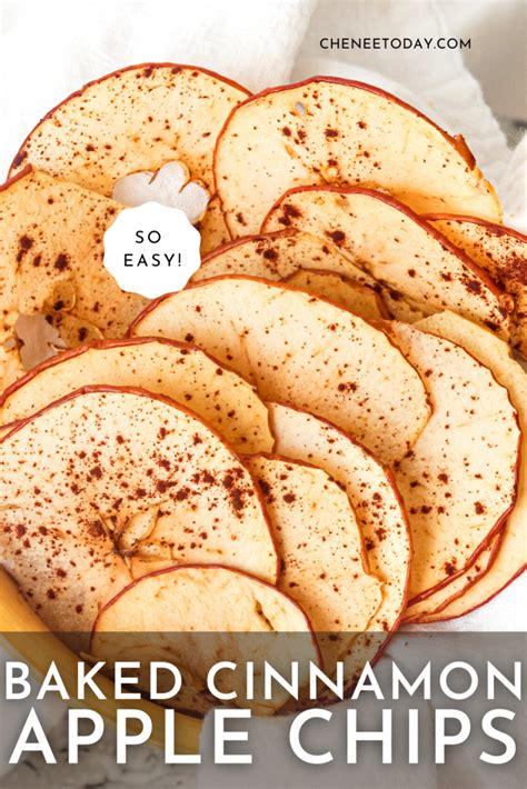 How To Make The Best Homemade Baked Cinnamon Apple Chips In Oven This