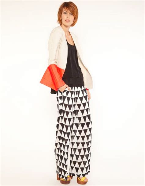 I Need These Pants In My Life Sigh Sass And Bide Double Happiness Print Palazzo Trouser Pants