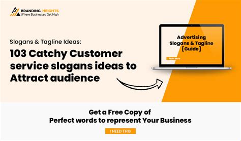 103 Catchy Customer Service Slogans Ideas To Attract The Audience