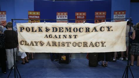 1844 Presidential Election Political Banner Antiques Roadshow Pbs
