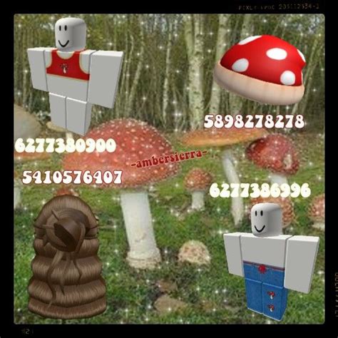 mushroom bb in 2021 | Roblox avatar ideas, Decal codes, Codes for bloxburg
