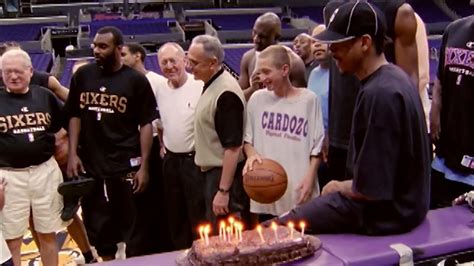 This Day In Nba History 76ers Sing Happy Birthday To Allen Iverson