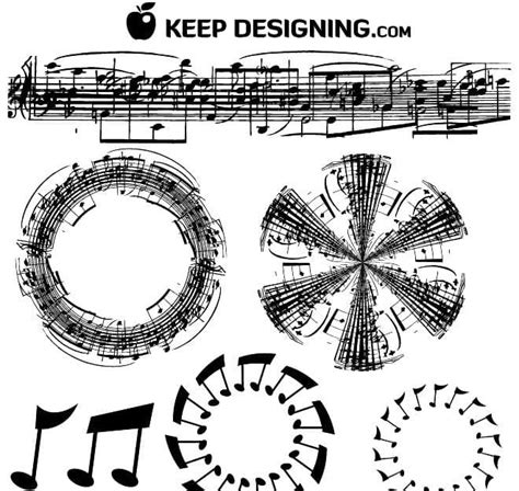 Music Notes Vector Pack Eps Uidownload
