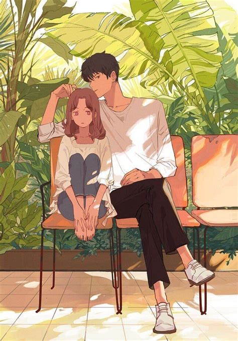 Pin By Ria On Arts~ Anime Love Couple Cute Anime Couples Anime Couples