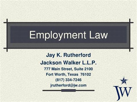 Ppt Employment Law Powerpoint Presentation Free Download Id5765882