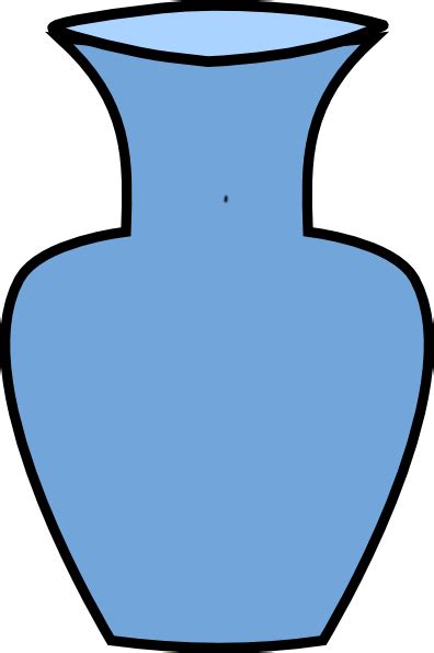 Download the perfect flowers in vase pictures. Blue Flower Vase Clip Art at Clker.com - vector clip art ...