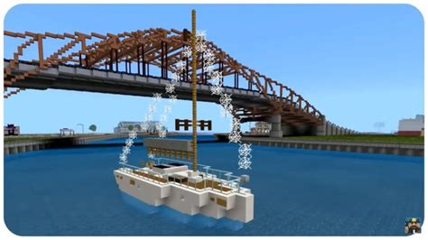 Minecraft How To Build A Sailing Yacht In Minecraft Minecraft