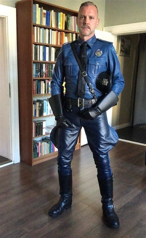 Leather Cop On Tumblr