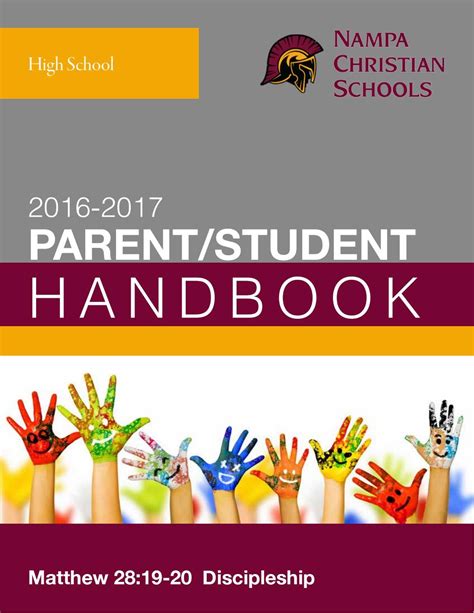 High School Parentstudent Handbook By Nampa Christian Schools Issuu