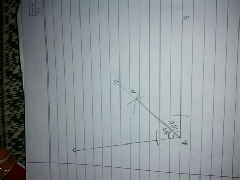 Draw An Angle Of 100 Degree With The Help Of Protractor And Bisect It