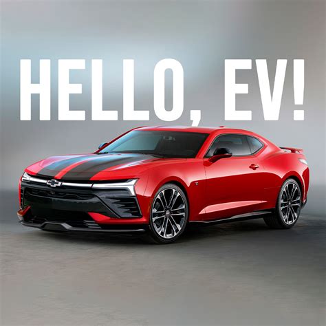 Chevrolet Camaro Ev 2024 On Behance