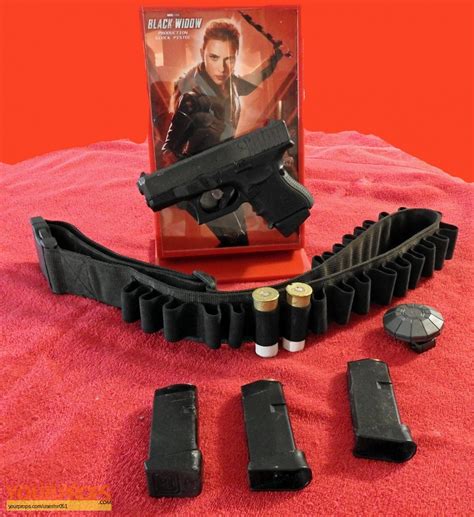 Black Widow Black Widow Weapons Original Movie Prop