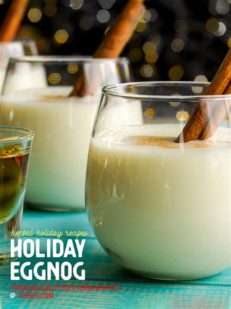 Holiday Eggnog Recipe ~ From