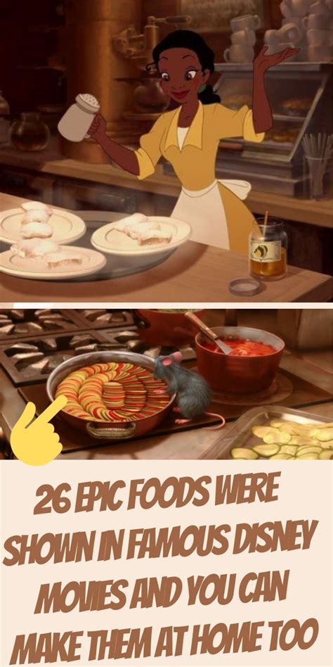 26 Epic Foods Were Shown In Famous Disney Movies And You Can Make Them At Home Too In 2022