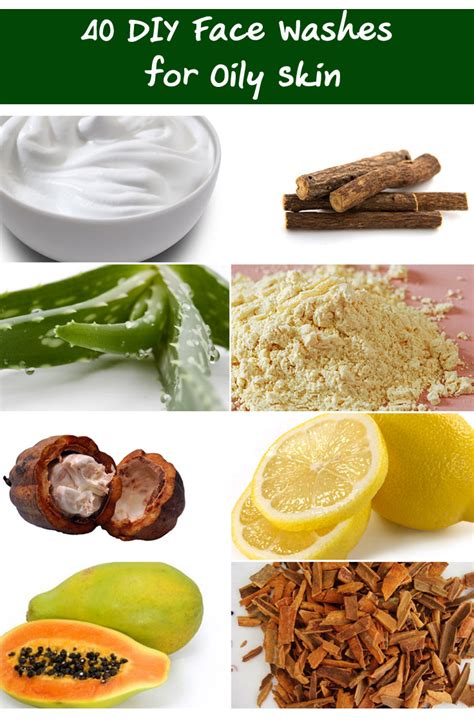 40 Effective Homemade Face Wash For Oily Skin ~ Natural Homemade Face