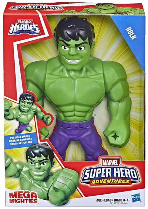 Playskool Heroes Marvel Super Hero Adventures Hulk Figure With Tread