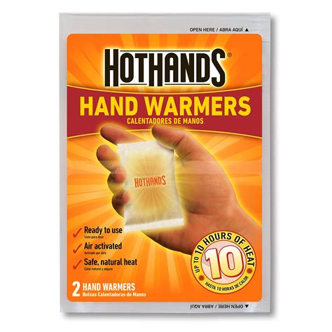 Hothands Hand Warmers Long Lasting Safe Natural Odorless Air