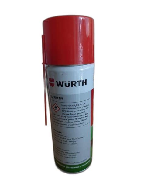Liquid Wurth Rust Off Spray For Commercial Packaging Size 100ml At