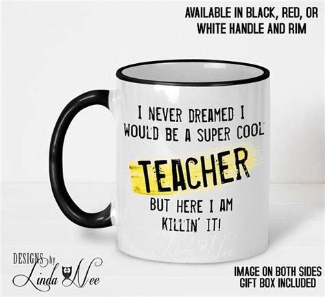 Teacher Appreciation Super Cool Teacher Mug Teacher T For Teacher Ts Coffee Mug Teacher