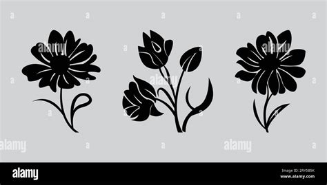Hand Drawn Flower Vector Illustration Stock Vector Image And Art Alamy