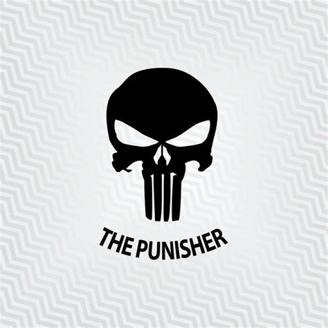 Top Punisher Logo Vector Image Ilutionis