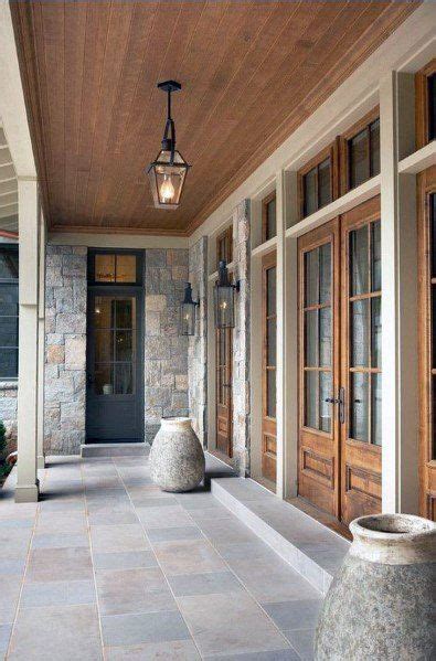 Top 70 Best Porch Ceiling Ideas Covered Space Designs Exterior Design
