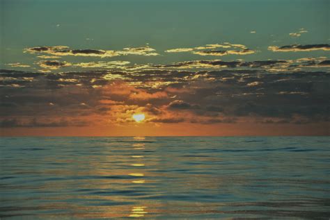 Free Images Sea Water Ocean Horizon Cloud Sunrise Sunset