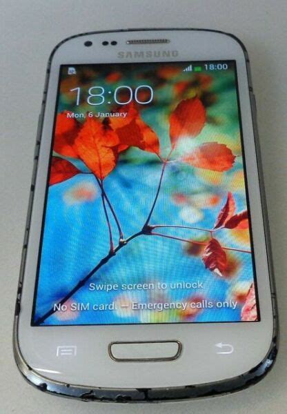 Samsung Galaxy S111 Mini 8gb Marble White For Sale Online Ebay