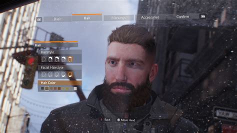 The creation of my character citrus warhawk. The Division - Character Creation Guide | USgamer