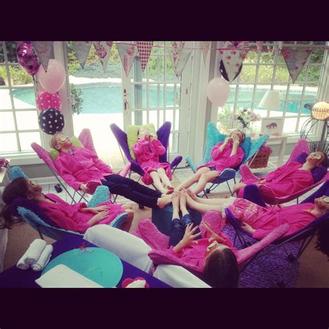 Elegant Spa Parties For Girls Spa Party Girls Birthday Party