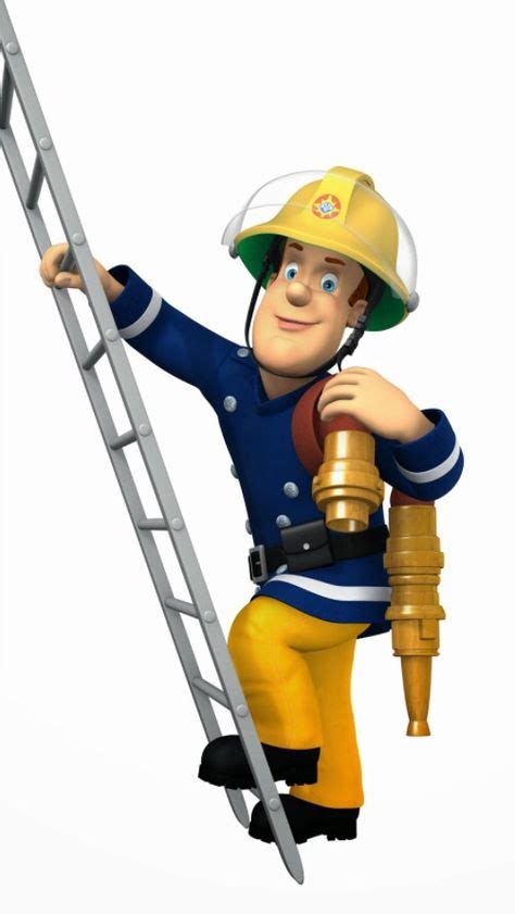 Sam Climbing The Ladder Fireman Sam Brandweerman Brandweer En Ladder