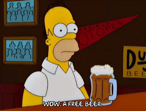 Beer Find Share On Giphy Homer Simpson Beer Simpson Homer My XXX Hot Girl
