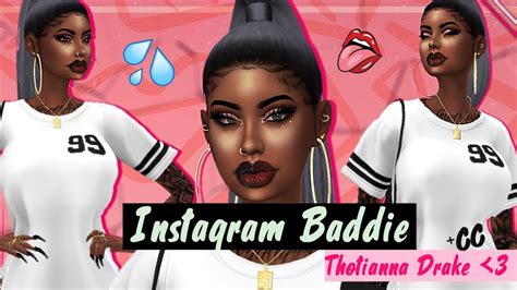 Instagram Baddie 👅💦 Sims 4 C A S W Bonus Ending Full Cc