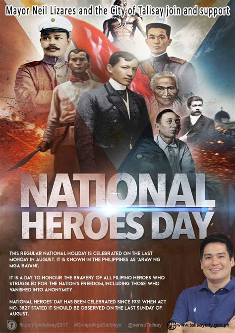 National Heroes Day Talisay City Negros Occidental