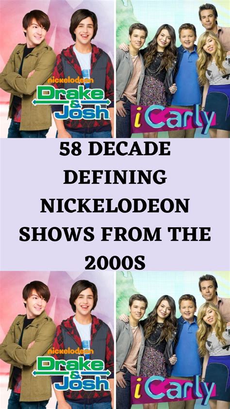 58 decade defining nickelodeon shows from the 2000s nickelodeon shows old nickelodeon shows