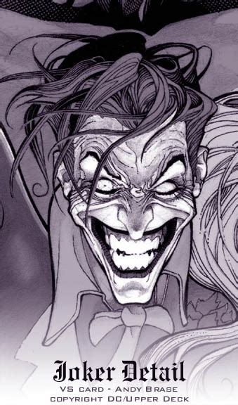 Joker Detail In Andy Brases Cover Art Dark Horse