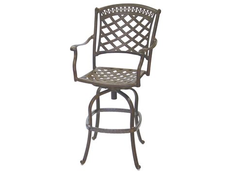 Buy quality outdoor bar stools at discounted prices with usa barstools; Darlee Outdoor Living Standard Sedona Cast Aluminum Swivel ...