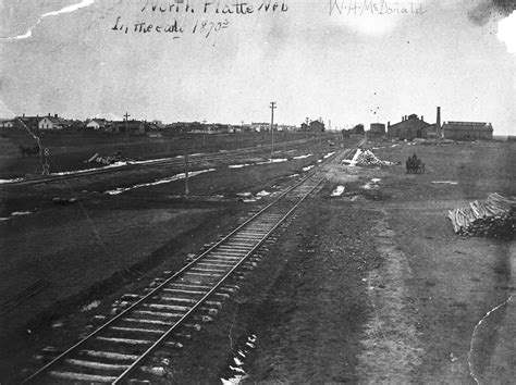 Union Pacific reached North Platte, Neb, on December 3, 1866. This