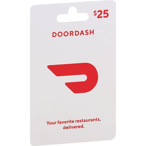 Give the gift of food delivery with a doordash gift card. Door Dash Gift Card, $25 | Gift Cards | Yoder's Country Market