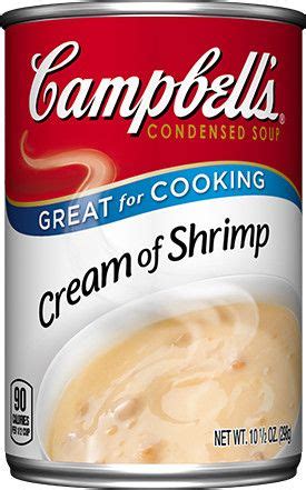 Learn how to minimize the spread of germs with an extra few. Campbell's® Condensed Cream of Shrimp Soup | Creamed ...