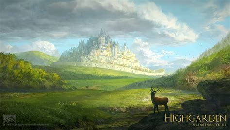Castle Highgarden Game Of Thronesasoiaf Fan Art By Ryanrodero On