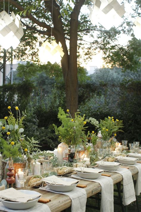 Gorgeous Garden Party With Lzf Lamps Outdoor Dinner Outdoor Dinner
