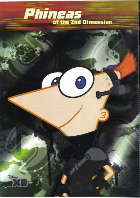 Image 2nd Dimension Phineas Poster Phineas And Ferb Wiki