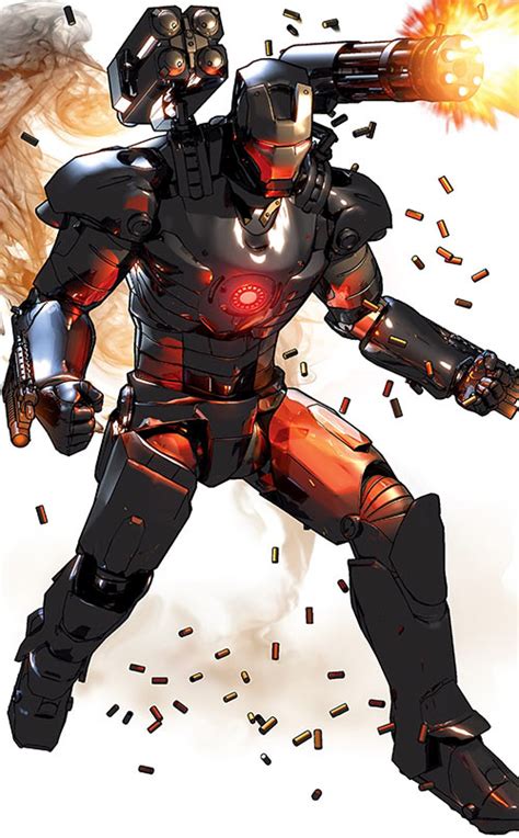 War Machine James Rhodes Marvel Comics Iron Man Profile